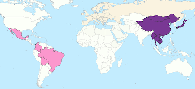 Global Ancestry Map